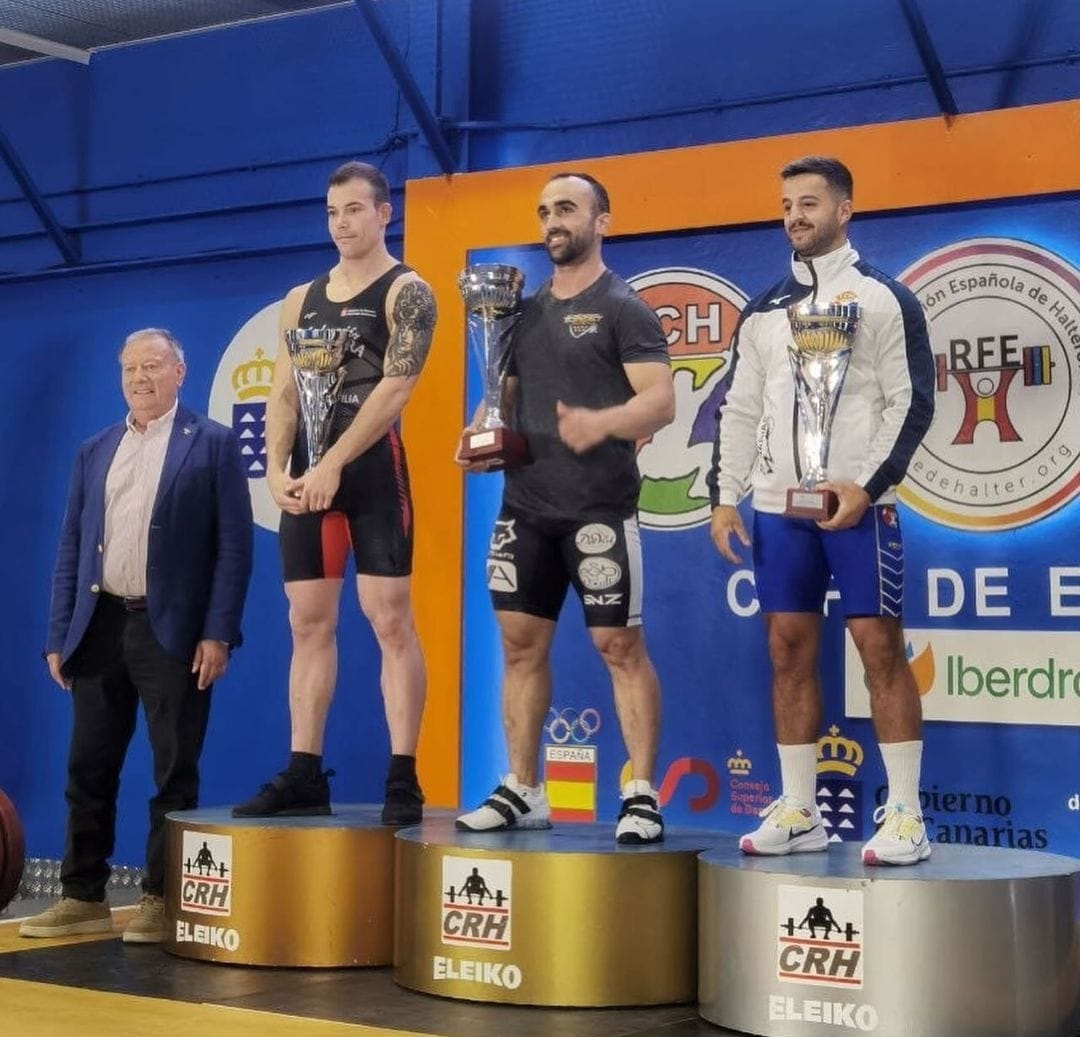 Bronce y 7º puesto en la Copa de España Absoluta de Halterofilia